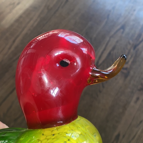 Fifth Avenue Crystal Ltd Beautiful Art Glass Duck- stunning HEAVY piece - Picture 7 of 7